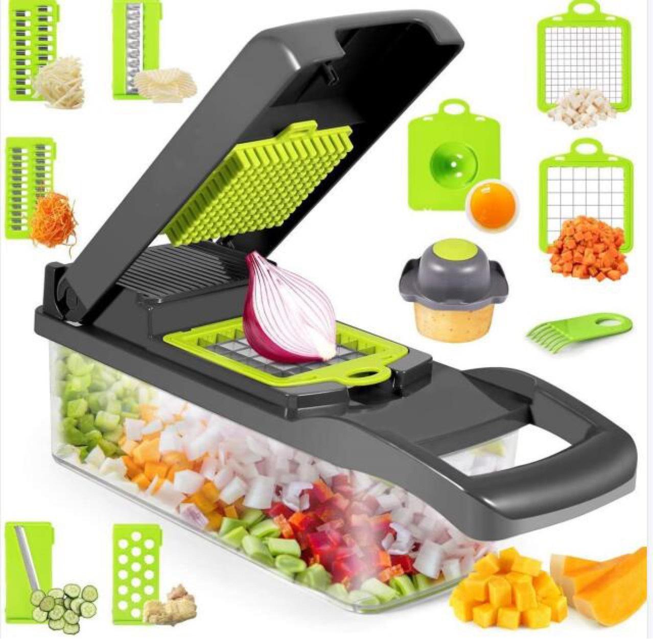 12 In 1 Manual Vegetable Chopper Kitchen