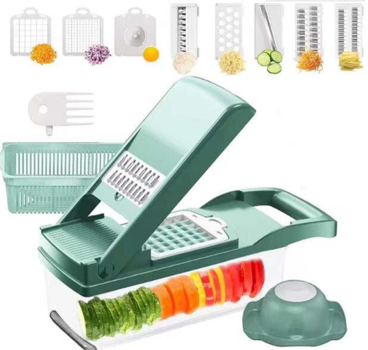 12 In 1 Manual Vegetable Chopper Kitchen